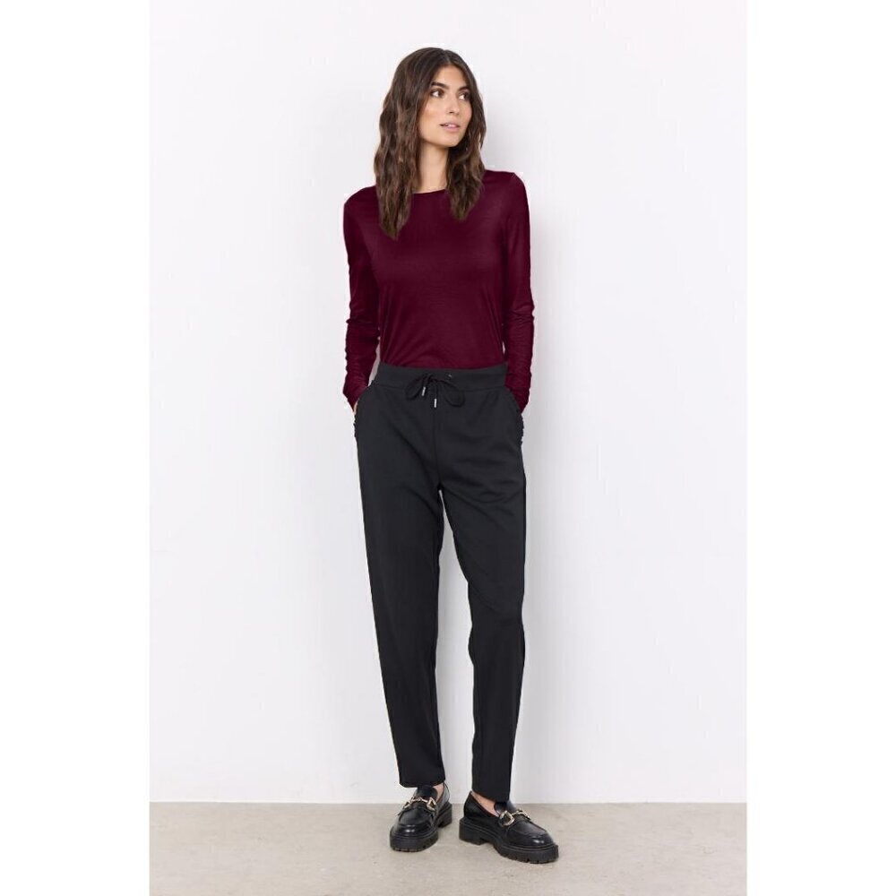 NWT SOYA CONCEPT Marica 217 Wine Longsleeve Shirt